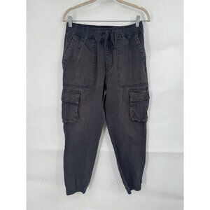 Lckr Cargo Grunge Pant‎ Women M Charcoal Grey Hobo Skater Punk Casual Classic